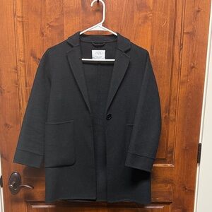 Zara Girl’s Black Blazer Coat